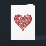 Cartão De Festividades Coração vermelho do Doodle<br><div class="desc">o vermelho, o coração, romântico, amor, ilustração, branco, doodle, doodled, doodling, impressão, impresso, imprimindo, gravar, gravado, bonito, Natal, decorativo, feminino, feminino, sueco, norueguês, escandinavo, xmas, pássaro, romance, do "coração amor", namorados, "dia dos namorados", tirando, aniversário, "o 14 de fevereiro", sentimental, amante, querido, noivo, namorada, doce, bonito, oferta, redemoinhos, rodando, redemoinho,...</div>