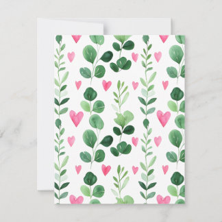 Cartão De Festividades Corda de Corações