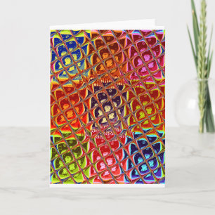 Cartão De Festividades Cores especiais de Natal Papais noeis de neve HoHo