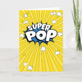 Cartão De Festividades Corny, POP SUPER! Placa de Vazio Pun Popcorn