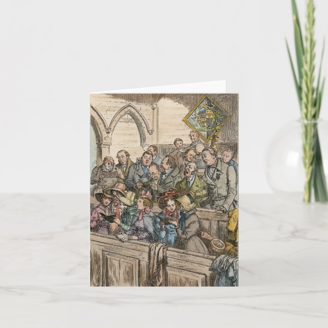 CARTÃO DE FESTIVIDADES CORO VELHO DO NATAL (Frente)