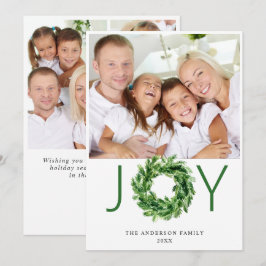 Cartão De Festividades Coroa de Galhos de Pinheiro Festivo Natal 4 FOTO