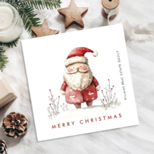 Cartão De Festividades Corporação de Natal Mínimo de Natal do Whimsical