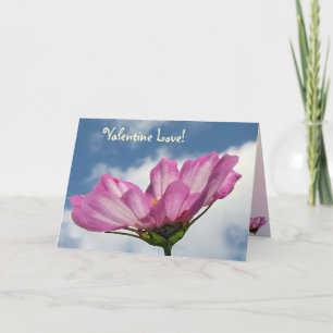 Cartão De Festividades Cosmos Valentine