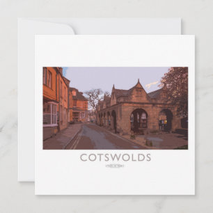 Cartão De Festividades Cotswolds Poster