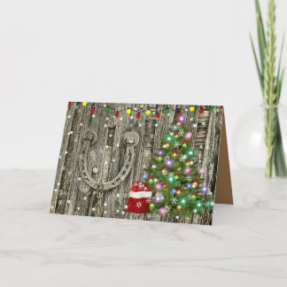 Cartão De Festividades Country Charm Christmas