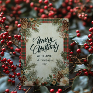 Cartão De Festividades Cozy Cottage Christmas
