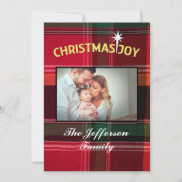 Cartão De Festividades Criança de Natal para a Família Bebê Personalizar