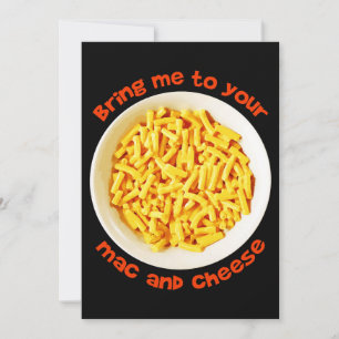 Cartão De Festividades Crianças Crianças Tragam-me Para o Seu Macarrão Co