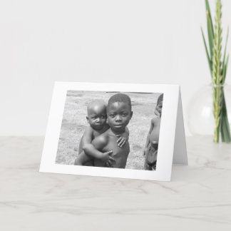 Cartão De Festividades Crianças de Kue