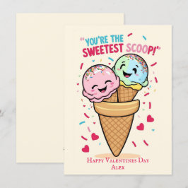 Cartão De Festividades Crianças Engraçado Dia de os namorados bonito