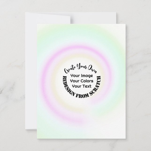 Cartão De Festividades Crie o seu próprio personalizado (Frente)