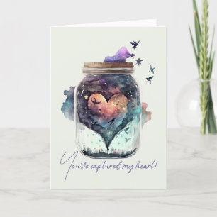 Cartão De Festividades Crie seu próprio amor místico pelo coração