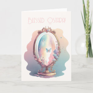 Cartão De Festividades Crie seu próprio espelho mágico