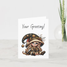 Crie seu próprio Gnomo de Natal Mágico