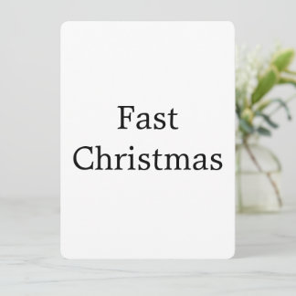 Cartão De Festividades crie seu próprio Natal arredondado de 5.5" x 7.5"