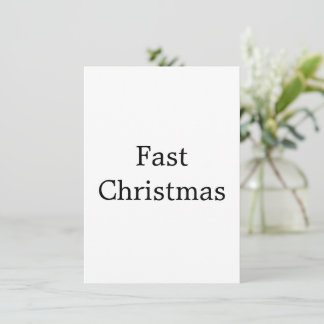 Cartão De Festividades crie seu próprio Natal de 11,4 cm x 15,9 cm ao qua