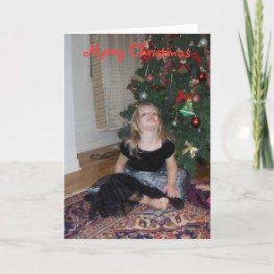 Cartão De Festividades Crie seu próprio Natal FOTO
