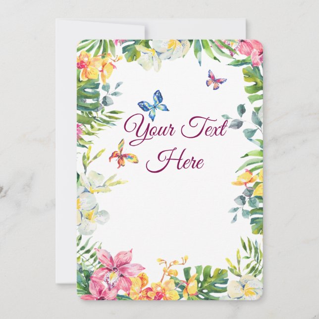 Cartão De Festividades Crie sua própria personalização (Frente)