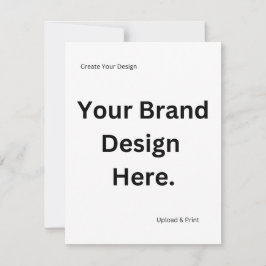 Cartão De Festividades Crie sua própria placa de férias planas de Impress