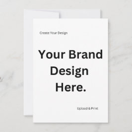 Cartão De Festividades Crie sua própria placa de férias planas de Impress