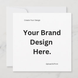 Cartão De Festividades Crie sua própria placa de férias planas de Impress