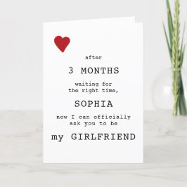 Cartão De Festividades Crie sua própria tipografia de Dia de os namorados