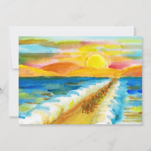 Cartão De Festividades Crossing the Red Sea