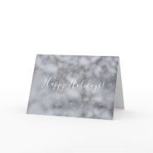 Cumprimento nevado dos flocos de neve do inverno