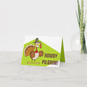 Cartão De Festividades Cumprimentos do dia Turquia da acção de graças