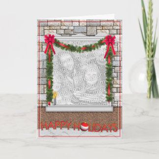 Cartão De Festividades Cumprimentos Home