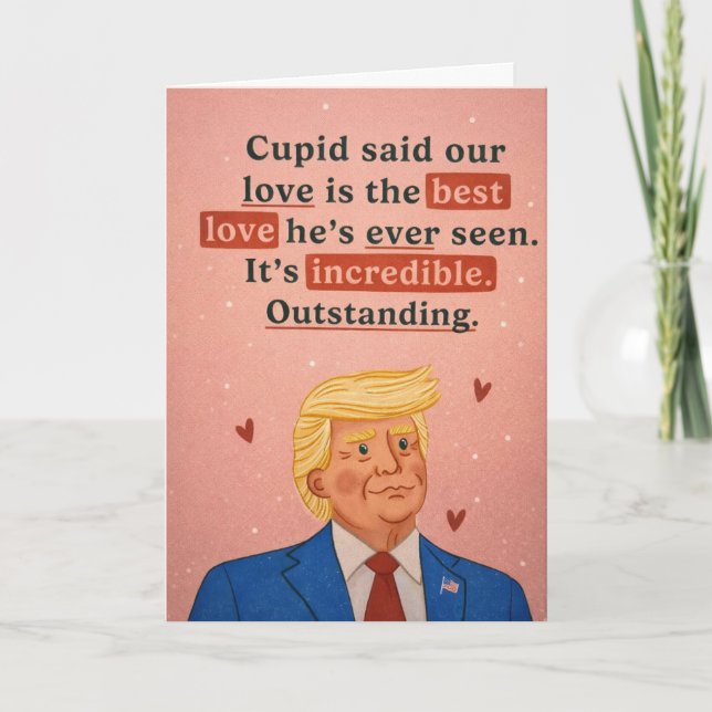 Cartão De Festividades Cupido Aprovado  (Frente)