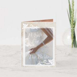 Cartão De Festividades Custom Bridal Shower / Gift Card