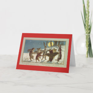 Cartão De Festividades Cute Christmas Animals