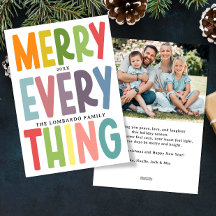 Cute Merry Everything Inclusive Double Side photo