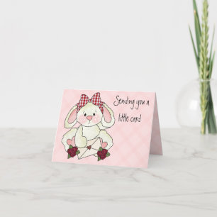 Cartão De Festividades Cute Valentine's Day Card for Kids