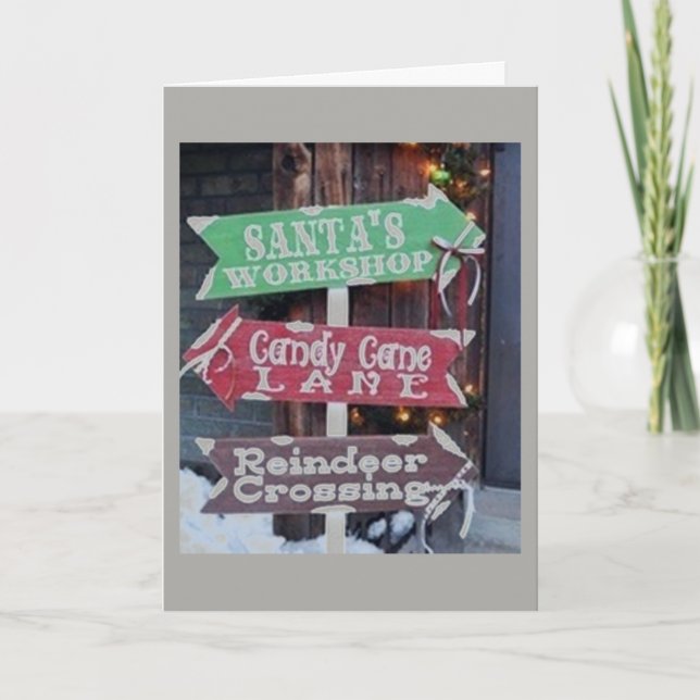 CARTÃO DE FESTIVIDADES DA NOSSA FAMÍLIA À SUA FAMÍLIA NO NATAL (Frente)