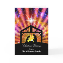 Da sua família, Natividade no Natal do pôr do sol