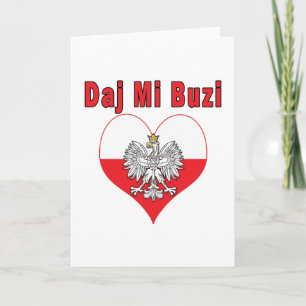 Cartão De Festividades Daj Mi Buzi Eagle Heart