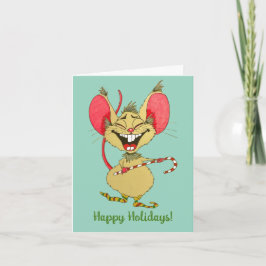 Cartão De Festividades Dança Feliz de Natal!