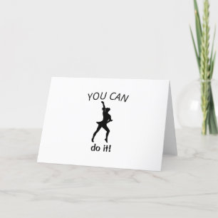 Cartão De Festividades Dance, faça isso.