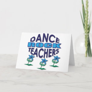 Cartão De Festividades Dance Teacher Gifts