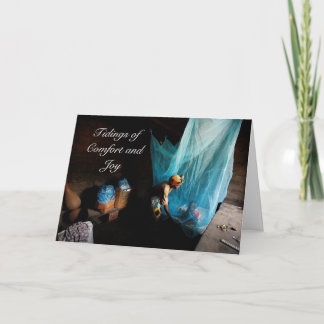 Cartão De Festividades Dar o presente da vida - Dar uma cama... - Persona