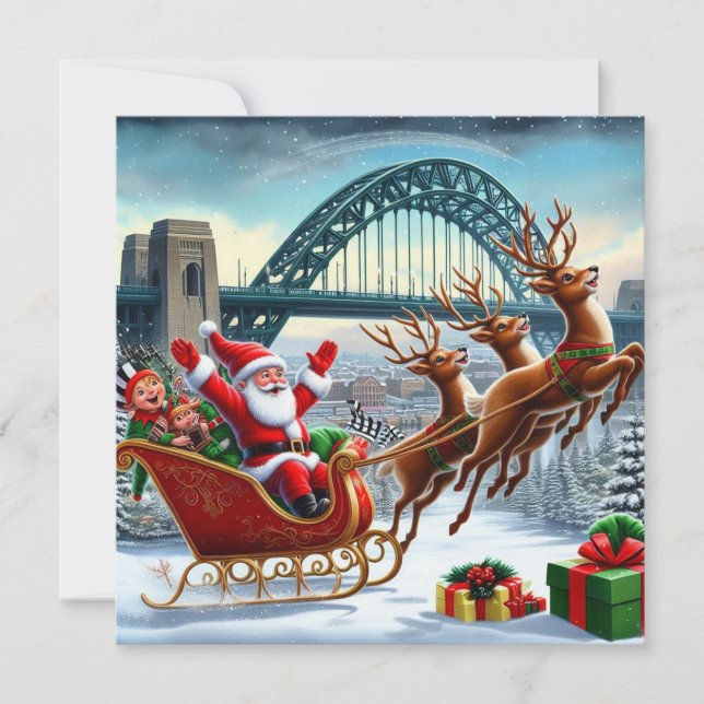 Cartão De Festividades De Desenho Com Amor (Frente)