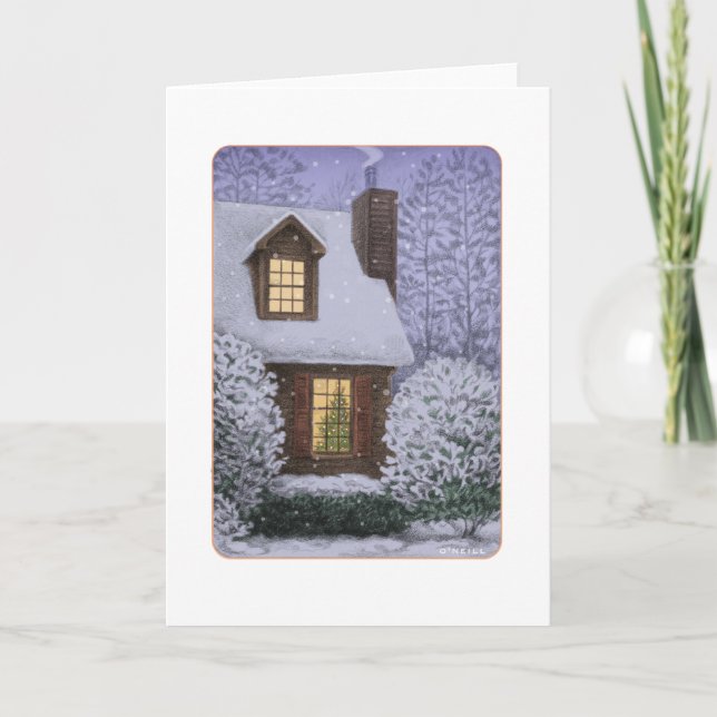 Cartão De Festividades De "Natal Carolina" por Gerry O'Neill (Frente)