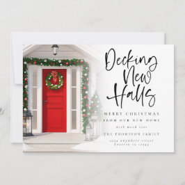Cartão De Festividades Decking Halls Novo Natal para a Casa