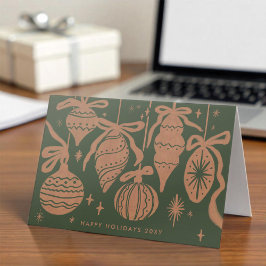 Cartão De Festividades Decorações Corporativas Retro Caprichosas