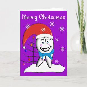 Cartão De Festividades Decorações do dente de CardsWith do Toot do Nata