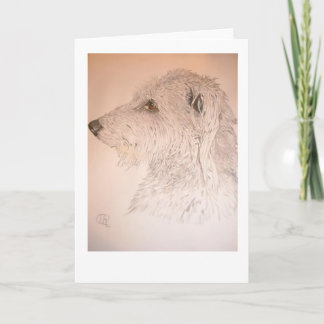 Cartão De Festividades Deerhound