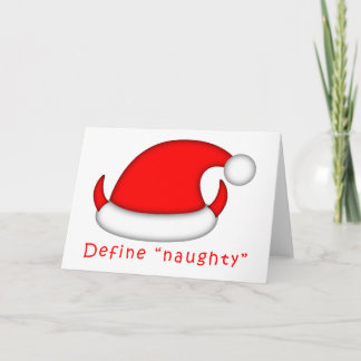 Cartão De Festividades Defina impertinente
